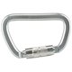 thumbnail image 3 of Mosqueton De Acero Tipo D Con Seguro 50Kn Gim Sports  Gm-117, 3 of 3