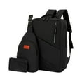 thumbnail image 3 of Nueva mochila de tres piezas con puerto USB para ordenador, ideal para negocios, uso general, como mochila multifuncional para estudiantes o para llevar libros., 3 of 7