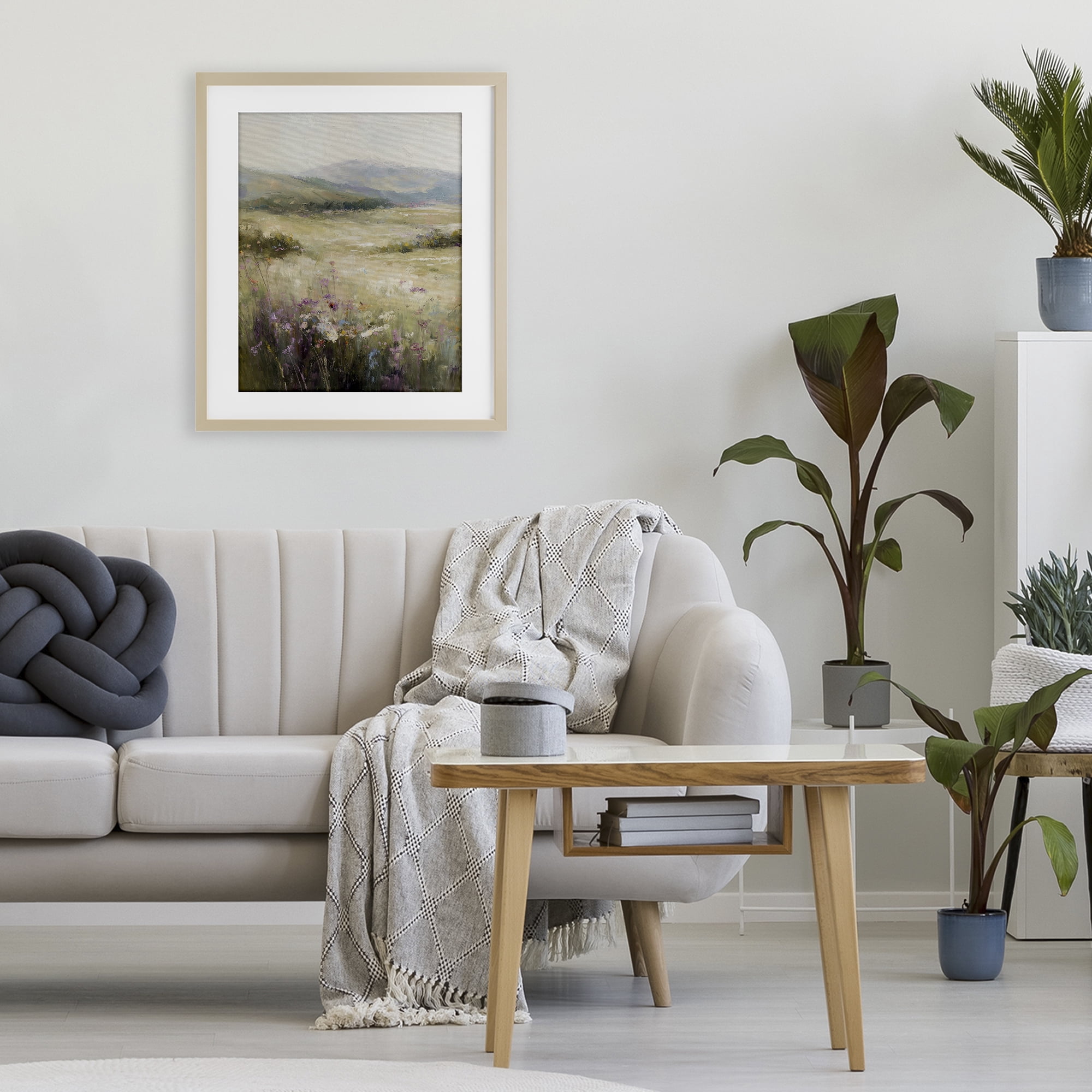 Stupell Industries Fields Of Serenity Birch Framed Print Under Glass, design by Svetlana Aleynikova