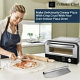 thumbnail image 5 of Culinary Chef Indoor Pizza Oven with Rapid Cooking, 3 Heat Modes, X-Large Rack, Dual Temperature Control, Preset Functions, Cutter, and Removable Stone, Stainless Steel, 5 of 7