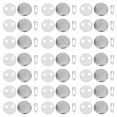 thumbnail image 1 of 100 Sets Button Badge Parts Blank Badge DIY Badge Craft for Gift (25mm), 1 of 7