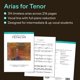 thumbnail image 2 of Partituras G. Schirmer – Arias para Tenor, 2 of 4