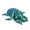 Blue green, variant on 3D Printed Beetle Dung Beetle Rhinoceros Beetle One-piece Formed with Movable Joint Figurine Collectible for 's Gift