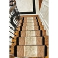 thumbnail image 4 of Gloria Non Slip Washable Indoor Stair Rug Mat Stair Treads Set of 7, 4 of 6