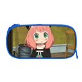 thumbnail image 6 of Anya Forger Spy X Pencil Case, Durable Pencil Pouch with Big Capacity, Minimalist Portable Stationery Bag, Aesthetic Zipper Pencil Box, 6 of 8