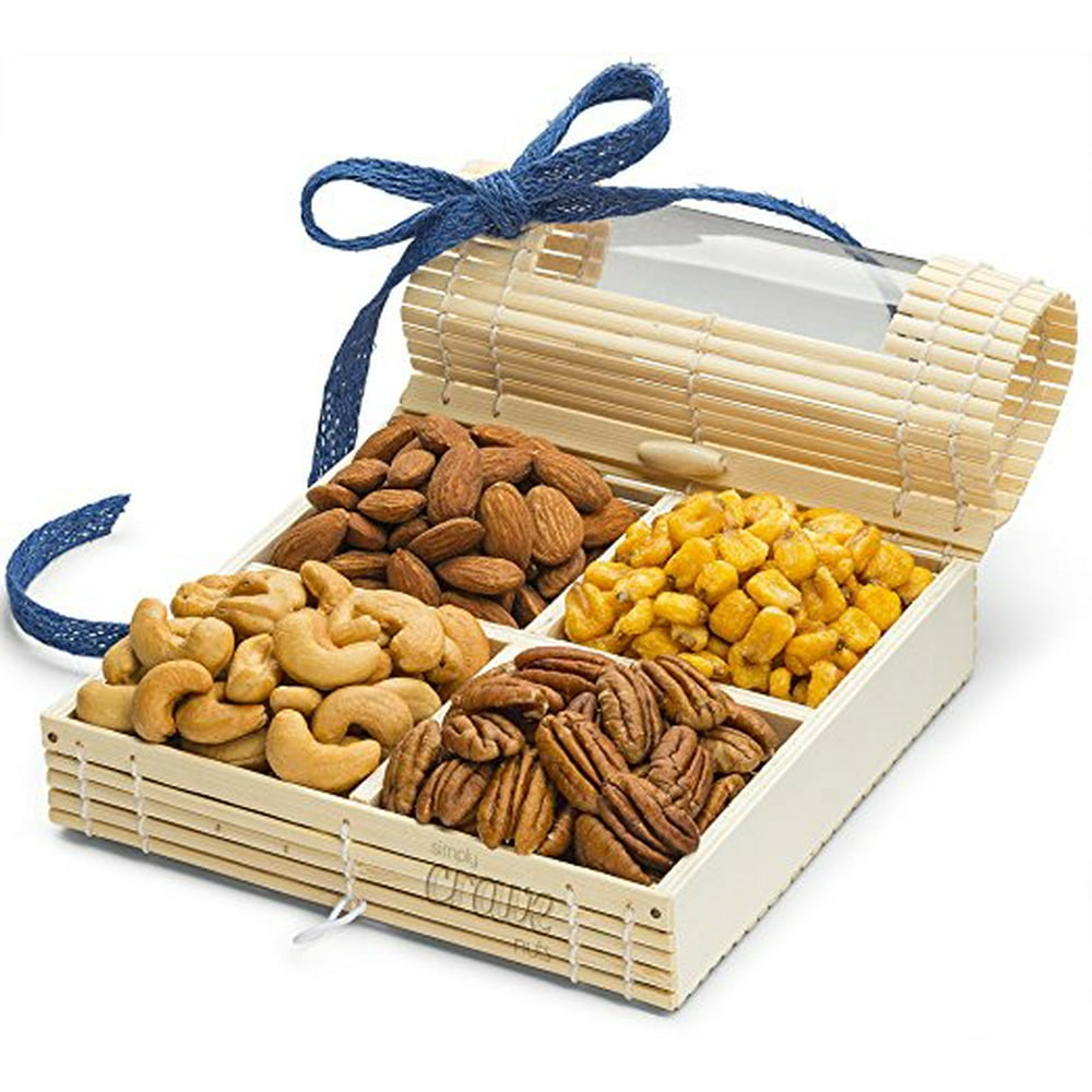 Simply Crave Nut Gifts, Gourmet Food Gift, Nuts Tray Gift Assortment
