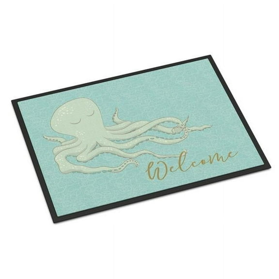 Octopus Welcome Indoor Or Outdoor Mat - 24 x 36 in.