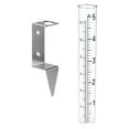 thumbnail image 1 of Medidor de lluvia de 5 pulgadas de capacidad, herramienta de medición de lluvia extraíble para cerca, patio, césped, 1 of 9