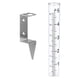 thumbnail image 1 of Pluviómetro para exteriores, medidor de de vidrio, pluviómetro desmontable, herramienta de medición de lluvia para decoración de césped, 1 of 9