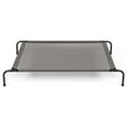 thumbnail image 3 of Hassch Outdoor Elevated Dog Cot, Breathable Raised Pet Bed with Metal Frame and Mesh Cover, 50x31 inch, Gray, 3 of 10