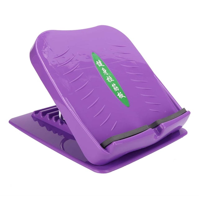 Tabla de ejercicios morada para estirar tendones y ligamentos en casa Entrenador de flexibilidad muscular