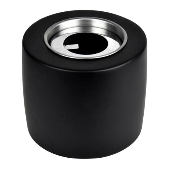 Chimenea de escritorio de combustión limpia con pozo de fuego de para decoración de tiempo de comedor al aire libre en interiores negro Zulema Chimenea de mesa