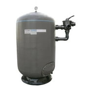 Waterco 22491204801NA 48 in. 58 PSI SMDD1200 Micron Commercial Vertical Sand Filter with 3 in. Bulkhead Connections