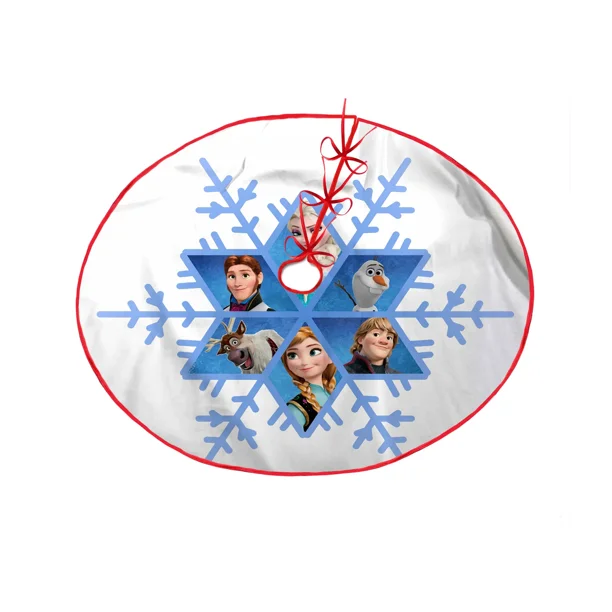 Faldas para árbol de Navidad de Stitch, alfombra de peluche para árbol de Navidad, figuras de dibujos animados, decoraciones para árboles de Navidad, decoración de Año Nuevo para el hogar