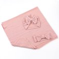 thumbnail image 2 of Conjunto de Manta Envolvente para bebé Recién Nacido Algodón de Poliéster 3 Piezas de Ropa de Pañales con Patrón de Trigo de Color Sólido Suave y Acogedor para Bebés ANGGREK  Otros, 2 of 8