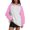 Pink, variant on Dpytoraw Women's Oversized Hoodie, Fleece Pullover Sweatshirt for Fall Fashion Red L