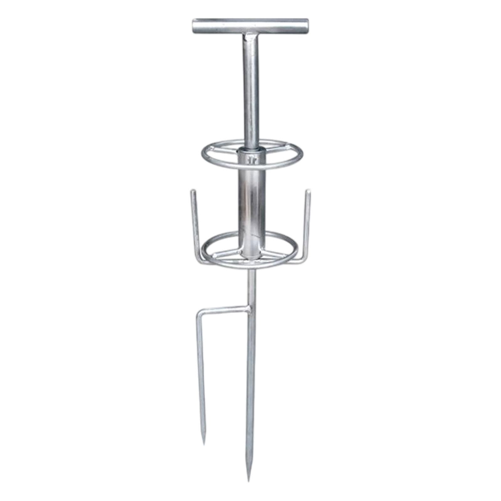 figatia Garden Hose Guide Hose Reel Rotation Top,Plant Protection,Stake,Right Angle Hose Pulling Stand Garden Hose Holder for Lawn B