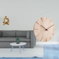 thumbnail image 2 of Reloj De Pared Con Diseño De Pensador De Madera Abstracto, Estatua Creativa, Decoración Para Mesa, Sala De Estar, Estantería De Oficina, Estantería, Diseño De Regalo Silencioso, 2 of 8