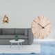 thumbnail image 2 of Reloj De Pared Con Diseño De Pensador De Madera Abstracto, Estatua Creativa, Decoración Para Mesa, Sala De Estar, Estantería De Oficina, Estantería, Diseño De Regalo Silencioso, 2 of 8