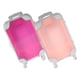 thumbnail image 4 of BRIGHTFUFU Maleta de maquillaje pequeña, estuche de maquillaje portátil, Estuche de transporte, organizador de maquillaje, 2 uds., 4 of 7