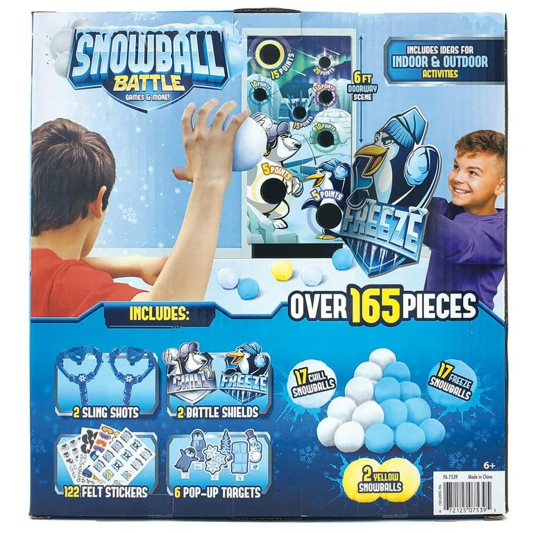 Indoor Snowball Fight, Games & Activities (NO SNOW NEEDED)