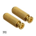 thumbnail image 1 of Espárragos Anclajes 2PCS Metal Guitarra eléctrica Tremolo Bridge Studs Anclajes Tornillos Diámetro 8MM Accesorios Reemplazos Golden Tomshoo Espárragos Anclajes, 1 of 5