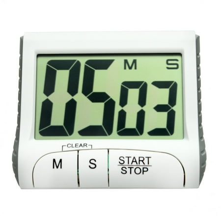 

Uorcsa Large Portable Digital Newest Timer Clock Countdown Lcd Screen Alarm for Kitchen Cook