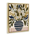 thumbnail image 2 of Stupell Industries Eclectic Wild Bloom Boho Arrangement Gold Floating Frame Canvas Art, 17 x 21, by Creative Studio, 2 of 8