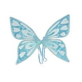 thumbnail image 4 of Alas de mariposa para niñas, disfraz de mariposa para vestir, alas de hada para niños Azul, 4 of 9