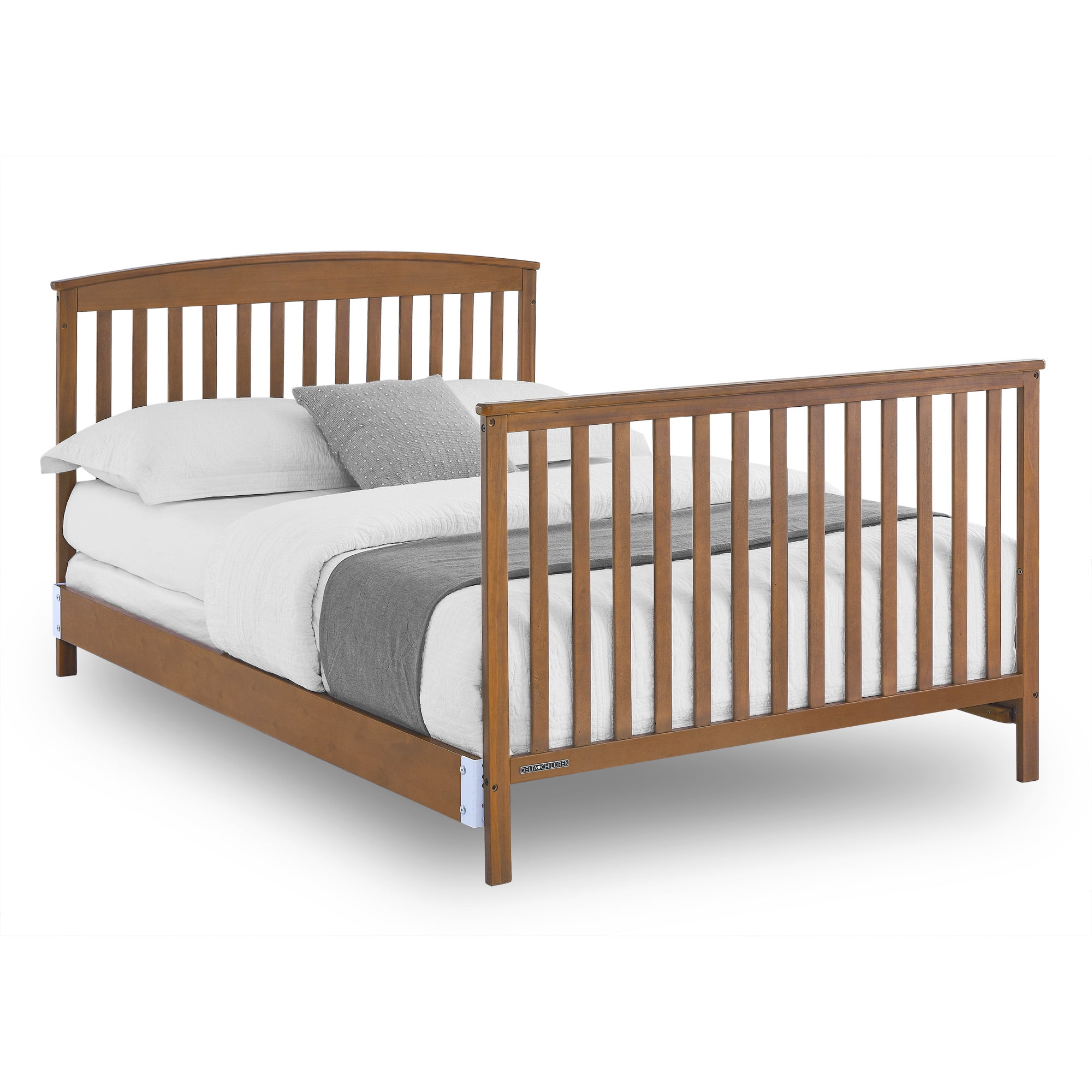 Delta Children Hanover 6-in-1 Convertible Baby Crib, Chestnut