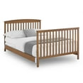 thumbnail image 4 of Delta Children Wooden Full-Size Bed Rails 0050, Chestnut, 4 of 5