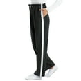 thumbnail image 2 of Collections Etc Womens Soft and Comfy Drawstring Pull-On Side Stripe Jogger Knit Pants, 2 of 9