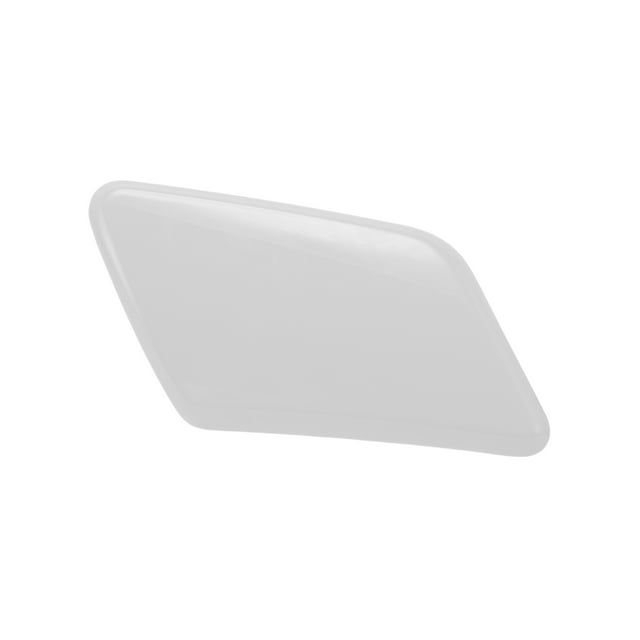Tapa de boquilla del lavaparabrisas del parachoques frontal derecho Unique Bargains No.30655934, cubierta de boquilla de parachoques para Volvo C30 2008-2010, plástico blanco, 1 Pcs