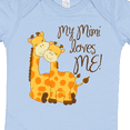 thumbnail image 4 of Inktastic My Mimi Loves Me Boys or Girls Baby Bodysuit, 4 of 5