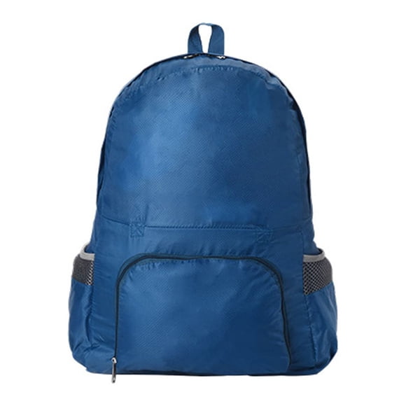 Eigraketly Bolsa de almacenamiento para mochila, organizador de hombro portátil plegable multifuncional para exteriores de doble , portátil Mochilas de mochilero Verde oscuro