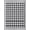 Black And White, Pattern 2, variant on ODIKA Gingham Checkered Door Featuring Contrasting Frame Composition for Playroom, Bedroom, Reading Nook, Pet Friendly & Kids Safe Play