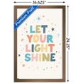 thumbnail image 3 of Let Your Light Shine Wall Poster, 14.725" x 22.375" Framed, 3 of 5