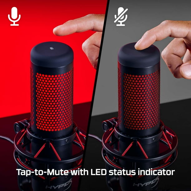 HYPERX QUADCAST さくら Amazon.com: HyperX QuadCast S – RGB USB Condenser Microphone