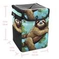 thumbnail image 5 of Penguin Foldable Car Garbage Can with Lid and Leak-Proof, Hanging Storage Bag - Trash Can for Car, Car Trash Can, Mini Trash Can, 5 of 6