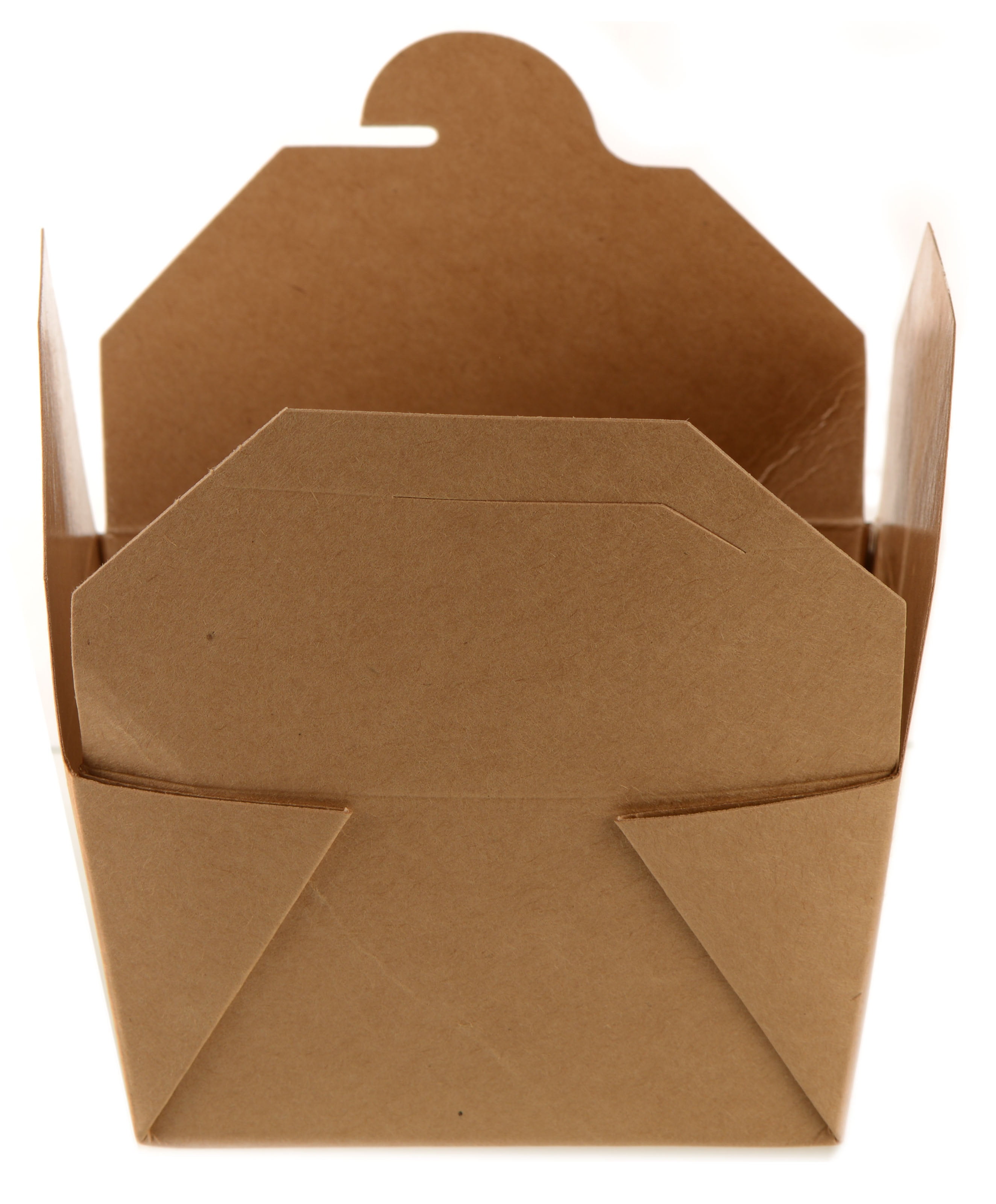 Takeout Food Containers 8 Oz Microwaveable Kraft Brown Paper Mini Chinese  Take Out Box (50 Pack) Leak and Grease Resistant Stackable to Go Boxes 