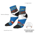 thumbnail image 6 of Pofeuu Shark With Sunglasses and Lobste Print 30cm Socks, Adult Running Hiking Socks for Youth and Adult, 6 of 7