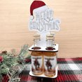 thumbnail image 3 of Wooden Christmas Personalized Mini Bottle Rack Wooden Crafts, 3 of 8