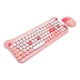 thumbnail image 5 of Combo De Teclado Y Mouse Inalámbricos, Teclado De Máquina De Escribir Retro Colorido Con Teclas Redondas, Mouse Y Teclado Inalámbricos Para Computadora Portátil, 5 of 7
