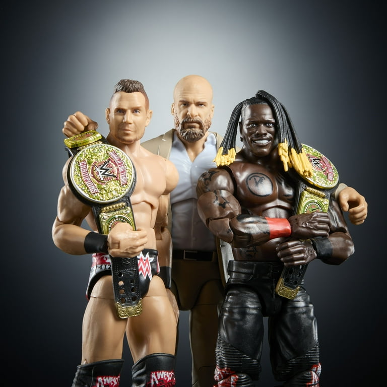 WWE Elite Collection Awesome Truth Action Figure 3-Pack with The