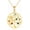 Chakra Tree, variant on 14K Solid Gold Tree of Life Pendant Necklace 14K Real Gold Jewelry Anniversary Christmas Birthday Gifts for Women