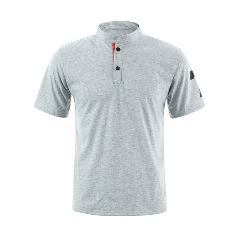 Mock collar top golf shirt