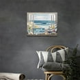 thumbnail image 2 of Busyhead Ocean Coastal 16"x12" Framed Painting Canvas Art Prints, 2 of 6