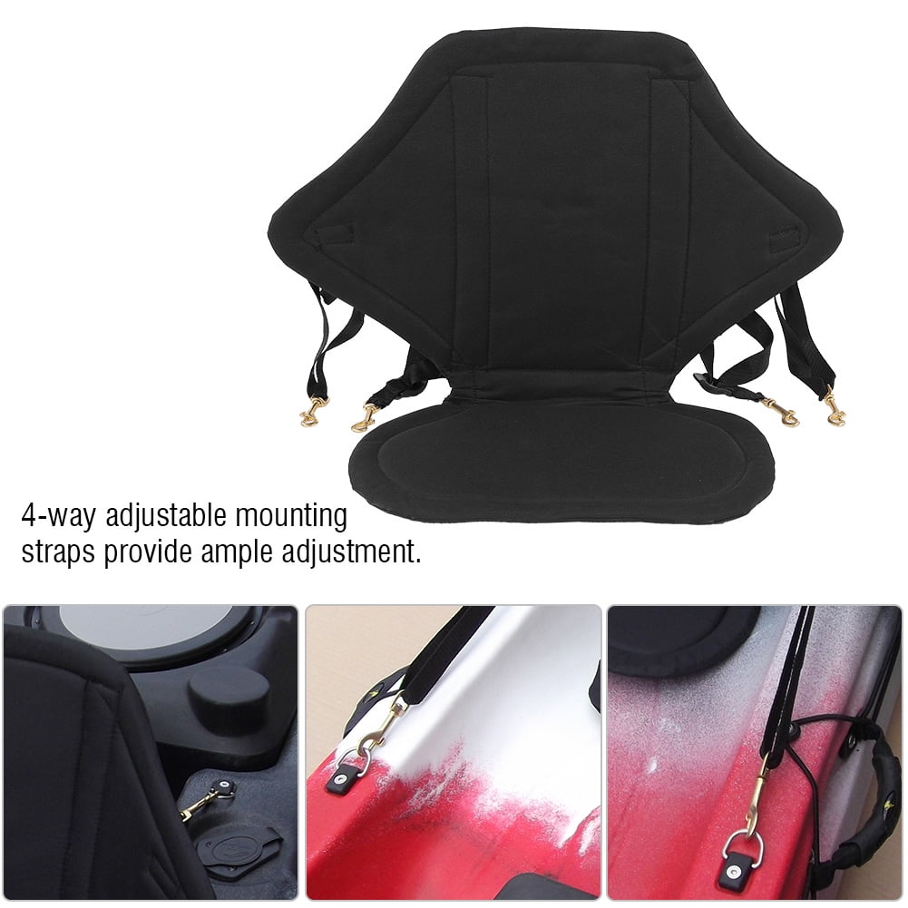 Details about   Adjustable Padded Back Pack Rest Bag Kayak Seat Canoe Backrest Drifting Cushion 