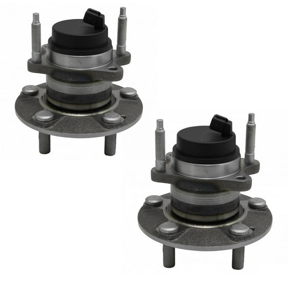 TRQ Rear Wheel Bearing & Hub Assembly LH RH Pair for Kia Forte New BHA51969