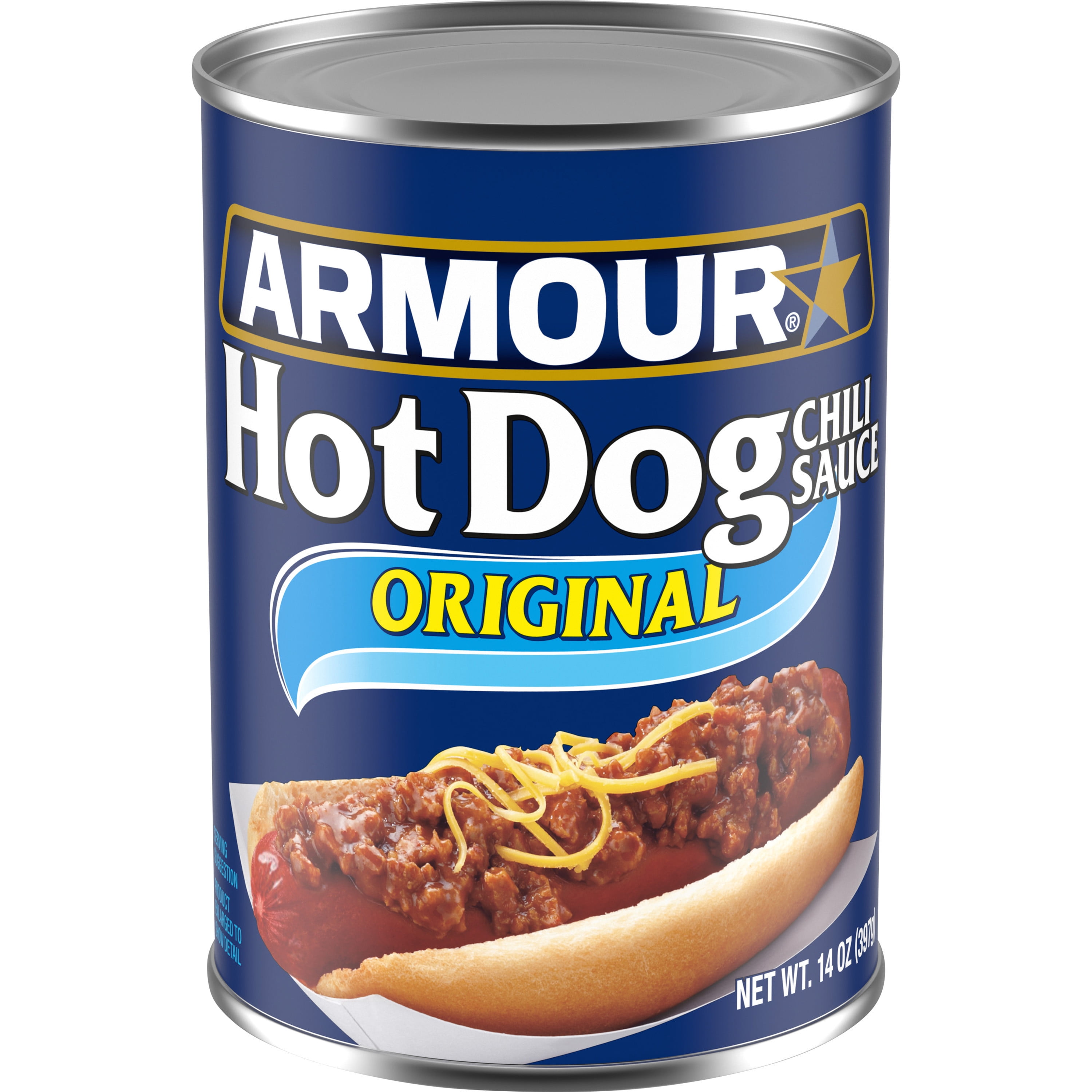 Armour Star Hot Dog Chili Sauce, Canned Food, 14 OZ